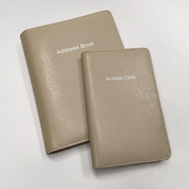 ADDRESS BOOK, Cream Set